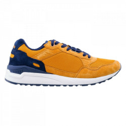 Mens casual shoes IGUANA Clote, Mustard/Navy