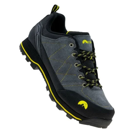 Mens shoes ELBRUS Tilbur, Steel grey