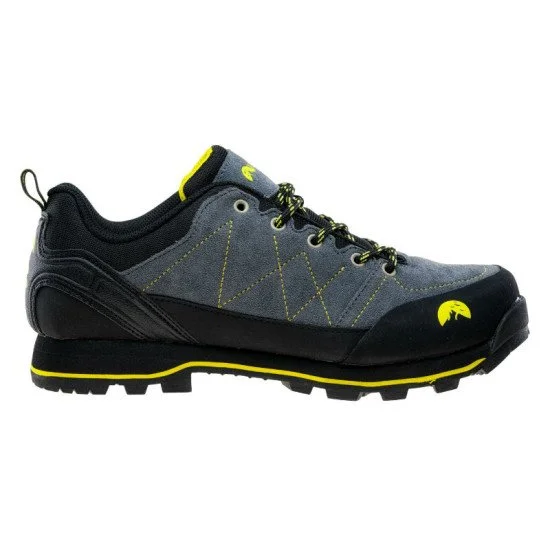 Mens shoes ELBRUS Tilbur, Steel grey