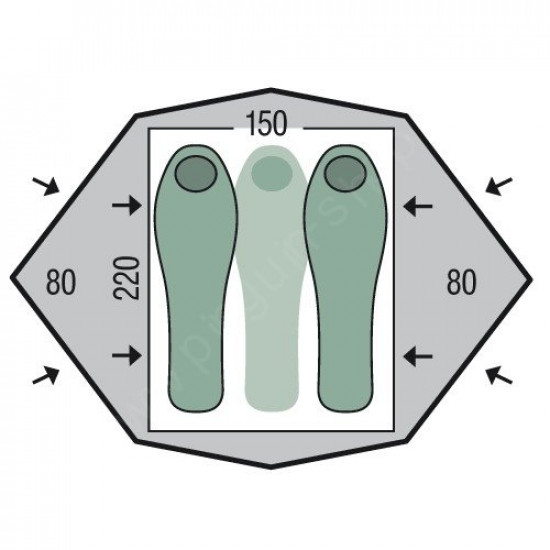 Tent PINGUIN Gemini 150 Extreme