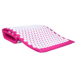 Acupressure Mat inSPORTline AKU-1000 125 x 50cm, Pink