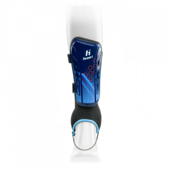 Football Shin pads HUARI Toni, Blue