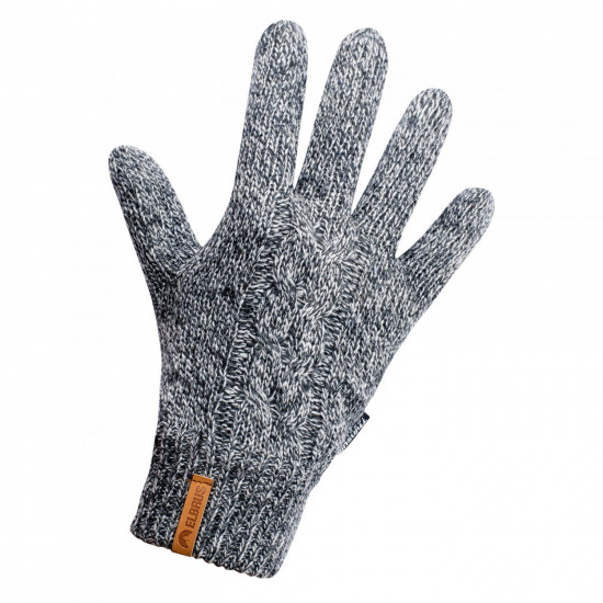 Winter gloves ELBRUS Remos, Grey melange