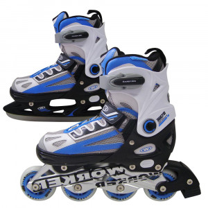 In-line skates WORKER Nolan 2 in 1, Blue