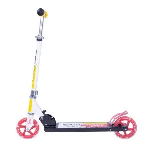 Scooter WORKER Cirky with Light-Up Wheels, Yellow Scooter WORKER Cirky with Light-Up Wheels, Yellow