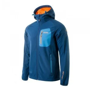 Mens softshell jacket ELBRUS Sogne, Blue Mens softshell jacket ELBRUS Sogne, Blue