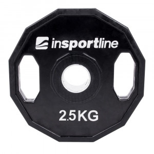 Rubber Coated Olympic Weight Plate inSPORTline Ruberton 2.5kg