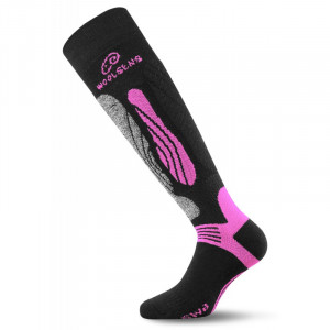 Ski socks LASTING SWI, Pink