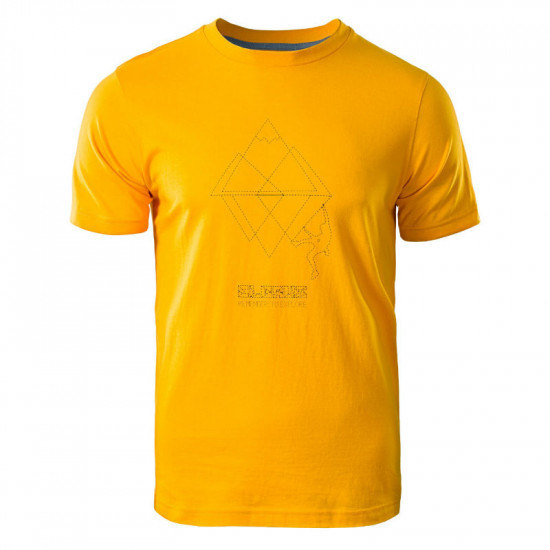 Mens T-shirt ELBRUS Algro, Yellow