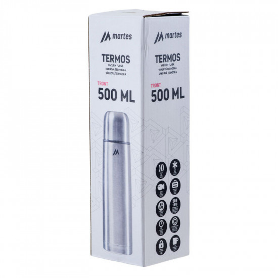 Thermos MARTES Tront 500 ml, Silver