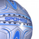 Football ball SPOKEY Ferrum, Silver / Blue