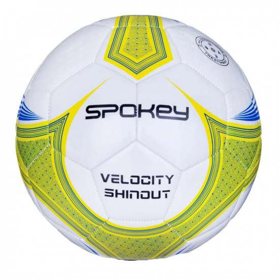 Football ball SPOKEY Velocity Shinout, White / Yellow