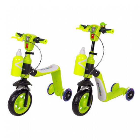 Trolley - 3v1 WORKER Noggio Tricycle with LED wheels