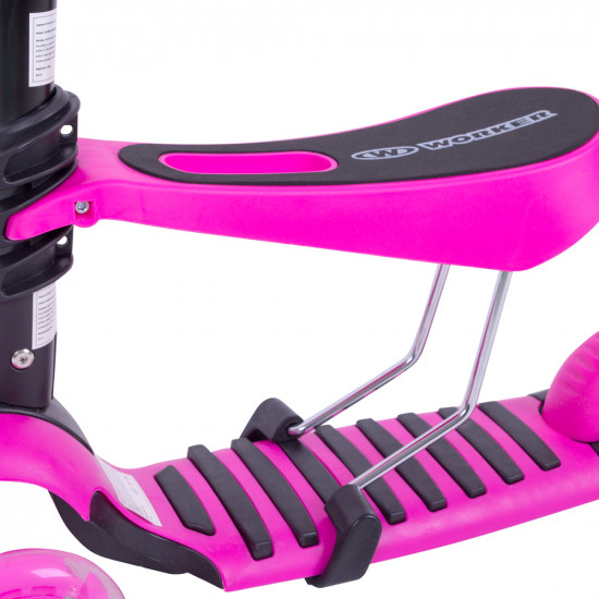 3-in-1 Scooter WORKER Nimbo, Pink