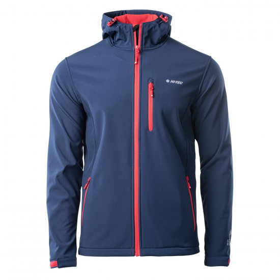 SoftShell jacket HI-TEC Caen, Blue SoftShell jacket HI-TEC Caen, Blue