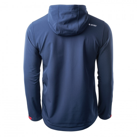 SoftShell jacket HI-TEC Caen, Blue SoftShell jacket HI-TEC Caen, Blue