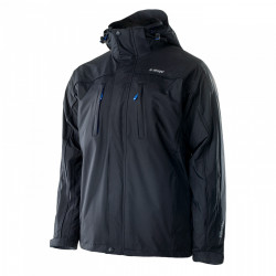 Winter tourism jacket  HI-TEC Titan 3 in 1, Black
