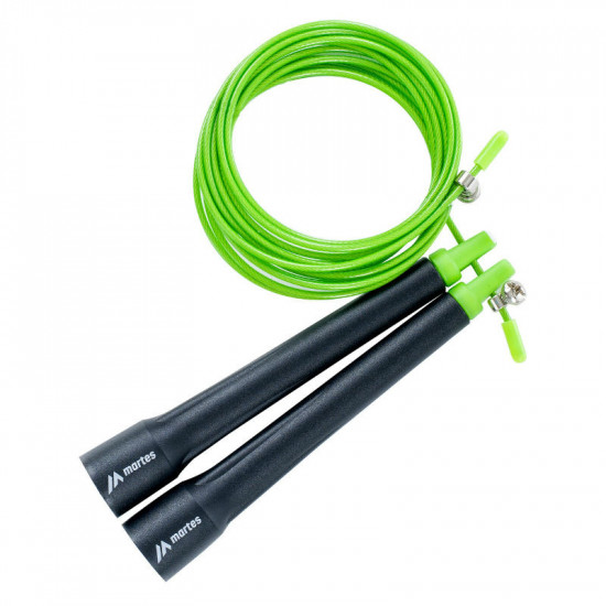 Jumping rope MARTES Crossjump, Black/Green Jumping rope MARTES Crossjump, Black/Green