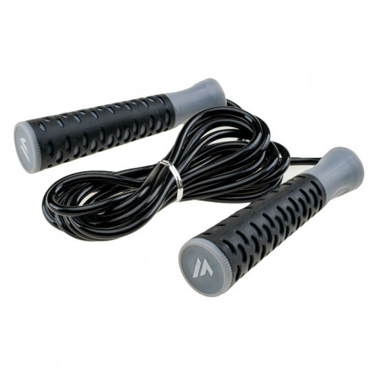 Jumping rope MARTES Vesa, Black/Grey Jumping rope MARTES Vesa, Black/Grey