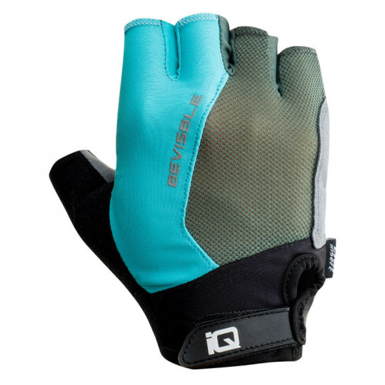 Cycling gloves IQ Raid, Sharkskin/Blue