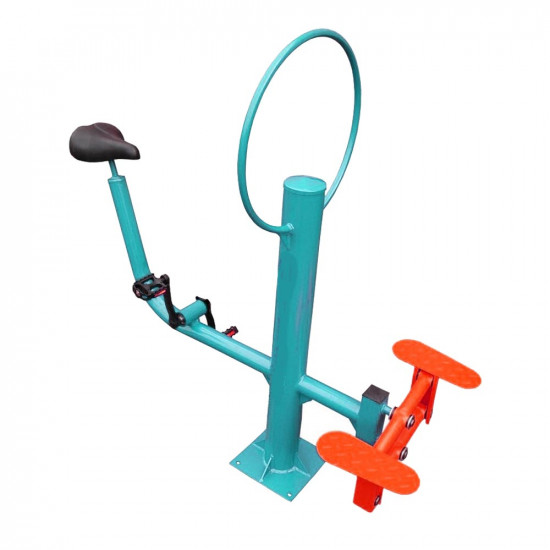 Stepper with Outdoor Fitness Bike Gauge