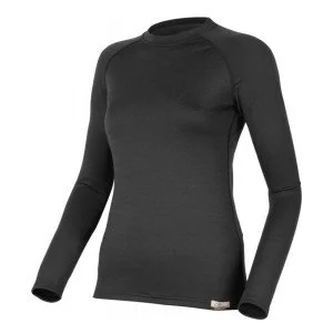 Womens wool termo blouse LASTING Atila, Black Womens wool termo blouse LASTING Atila, Black