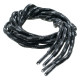 Shoelaces HI-TEC Lace Trip 120cm, Black/Gray