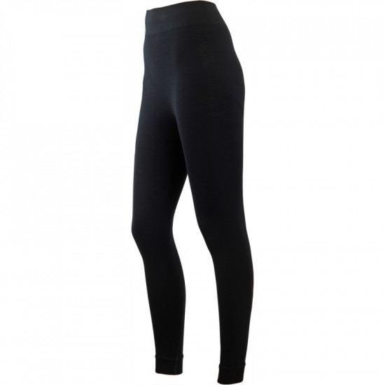 Womens wool thermal leggings LASTING Waga Black