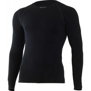 Mens wool thermal t shirt LASTING Wolf, Black Mens wool thermal t shirt LASTING Wolf, Black