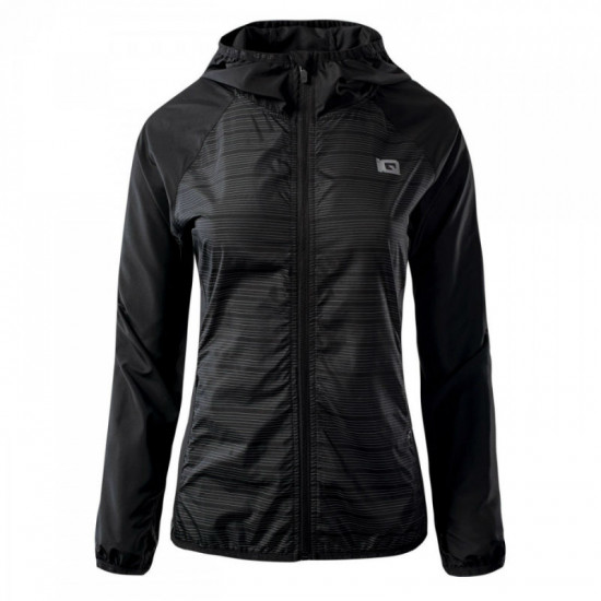 Womens running jacket IQ Erkon Wmns, Black