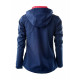 Womens softshell jacket HI-TEC Lady Caria II, Navy/Pink