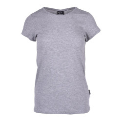 Womens T-Shirt HI-TEC Lady Plain Grey melange