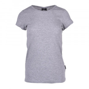 Womens T-Shirt HI-TEC Lady Plain Grey melange