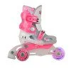 Rollerblades WORKER TriGo Skate LED – with Light-Up Wheels, Pink Rollerblades WORKER TriGo Skate LED – with Light-Up Wheels, Pink