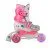 Rollerblades WORKER TriGo Skate LED – with Light-Up Wheels, Pink
