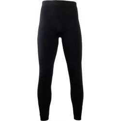 Mens wool thermal pants LASTING Wulk, Black