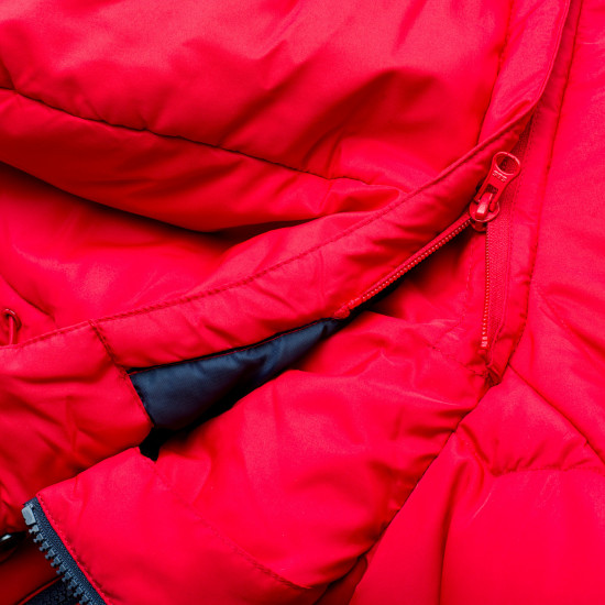 Mens winter jacket HI-TEC Safi, Red