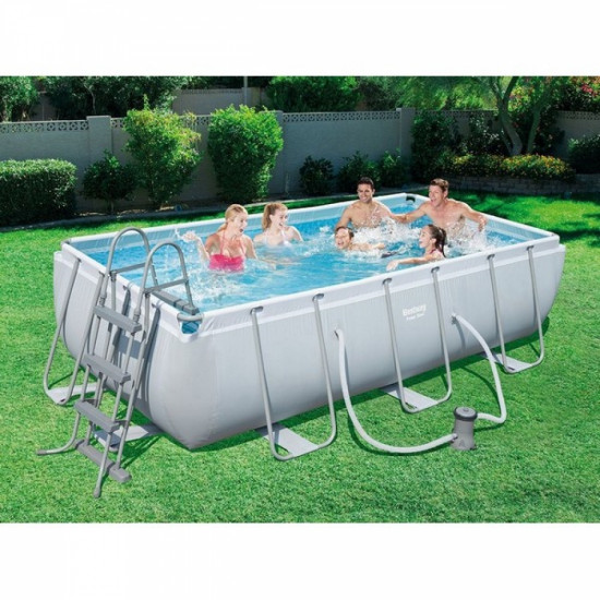 Garden pool Bestway Power Steel Pool 404