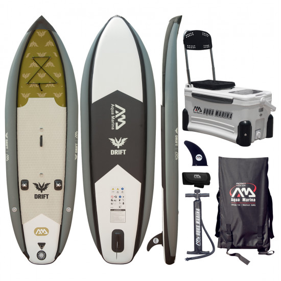 Inflatable SUP board Aqua Marina Drift Fishing 330 Inflatable SUP board Aqua Marina Drift Fishing 330
