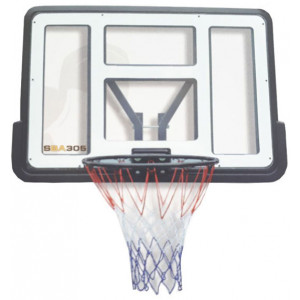 Basketball ring with board Spartan Transparent