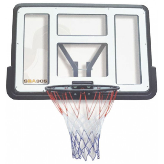 Basketball ring with board Spartan Transparent