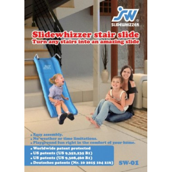 Childrens slide 2 in 1 SLIDEWHIZZER 135 cm