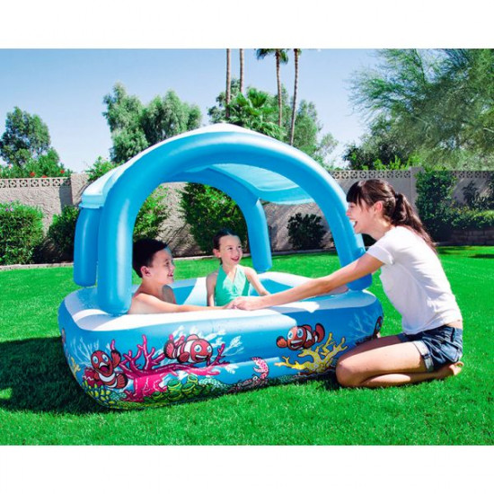 Childrens inflatable pool Bestway Canopy Play