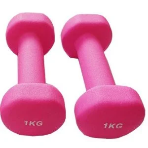 Neoprene Dumbells SPARTAN Hexagonal 2 x 1 kg Neoprene Dumbells SPARTAN Hexagonal 2 x 1 kg