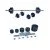 Set of lever and dumbbells Spartan 
