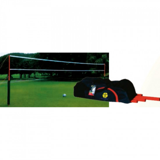 Set with beach volleyball net SPARTAN Beach Deluxe 01