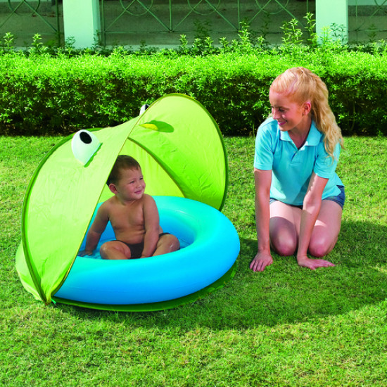 Inflatable childrens pool Bestway with canopy