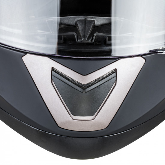 Motorcycle helmet W-TEC YM925 - Black matt