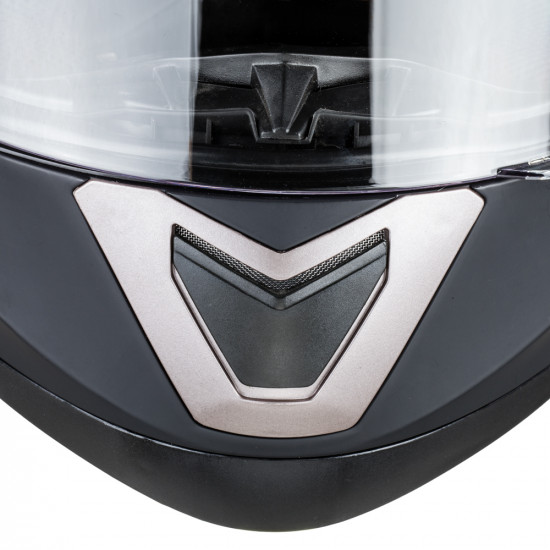 Motorcycle helmet W-TEC YM925 - White / bronze