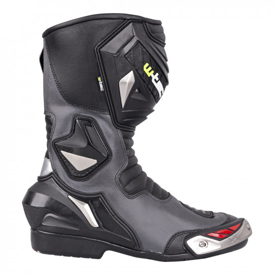 Motorcycle boots W-TEC Arkus, Black - White